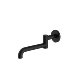 Mecca Wall Mounted Swivel Basin/Bath Spout Only 225mm - Matt Black